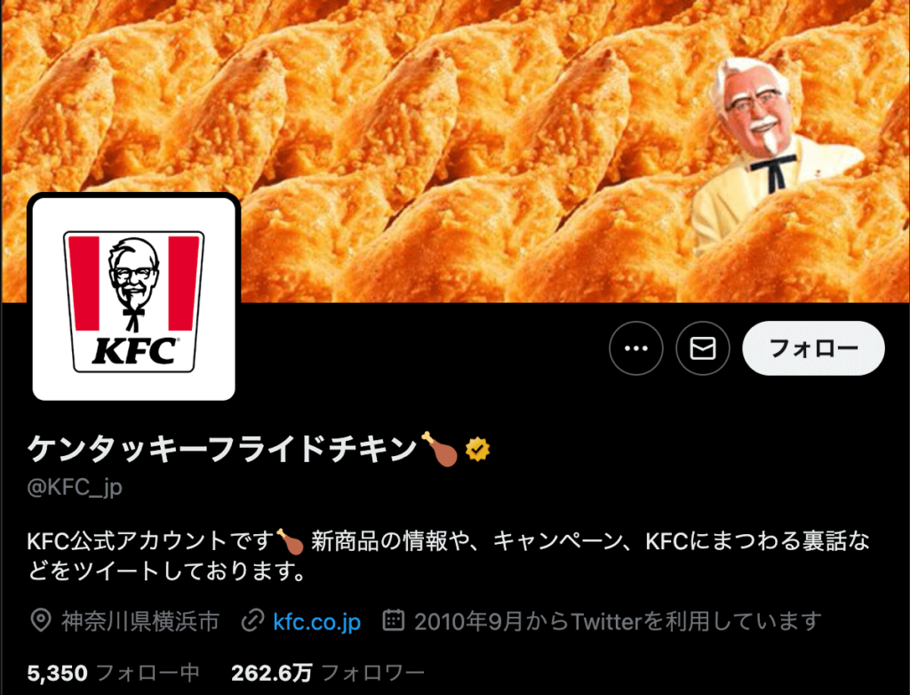 ケンタッキーフライドチキン🍗