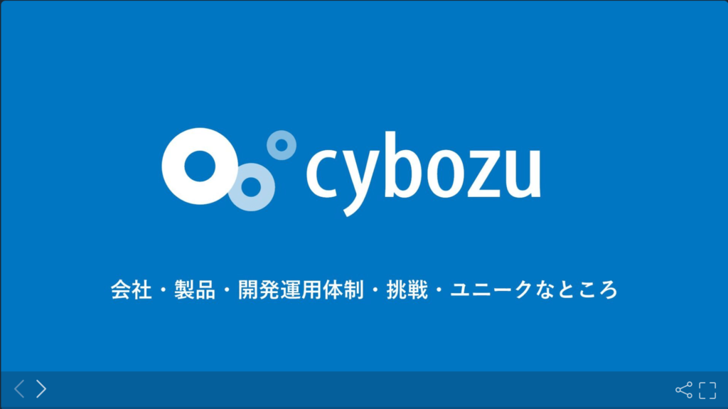 サイボウズ株式会社の採用ピッチ資料