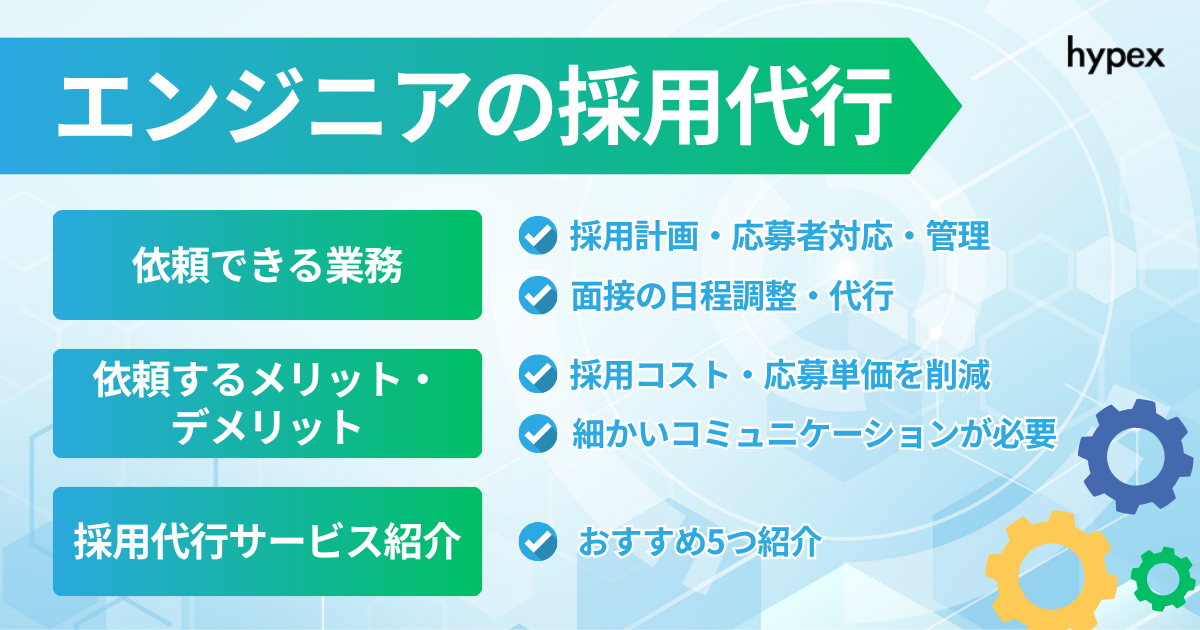 エンジニアの採用代行