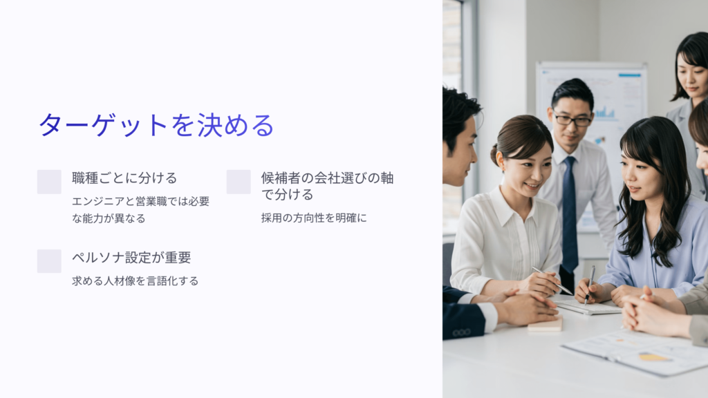 ターゲットを決める