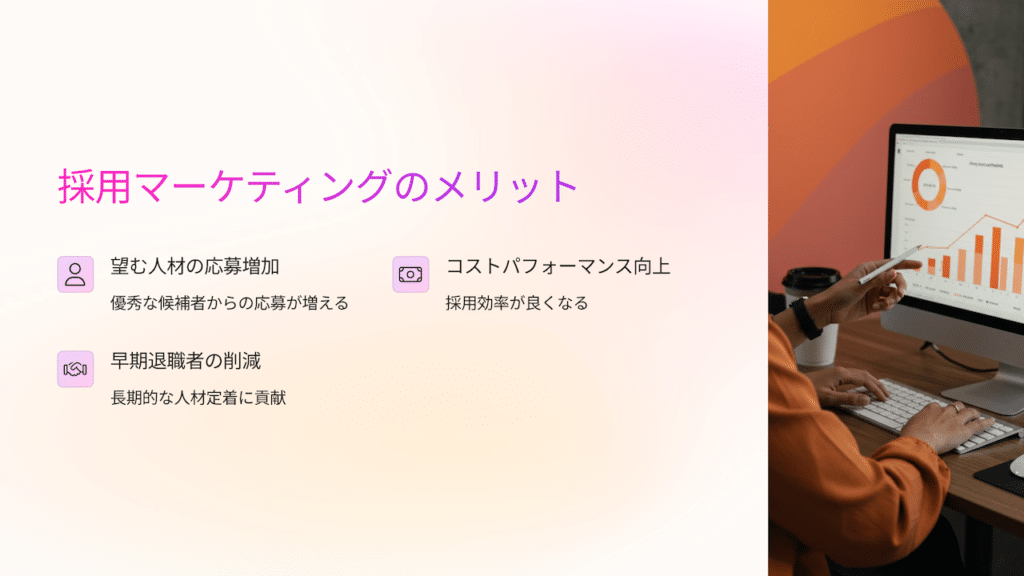 採用マーケティングのメリット・効果