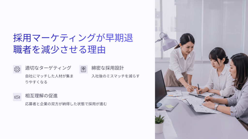 早期退職者の減少につながる