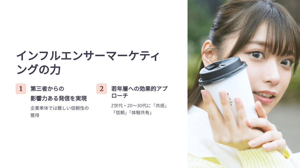インフルエンサーマーケティング