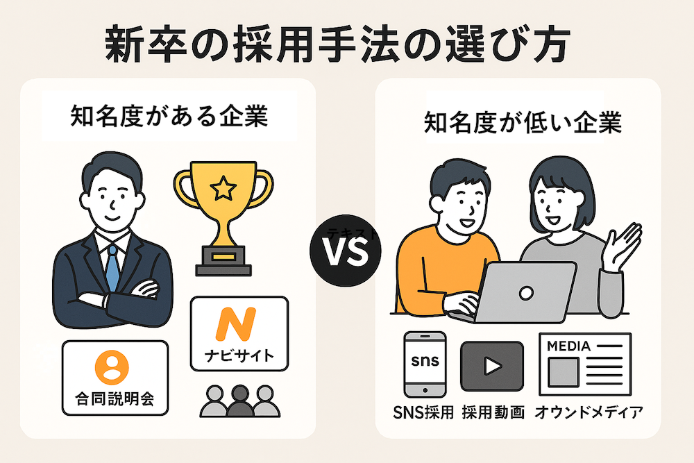 新卒の採用手法の選び方【チェックリスト付き】